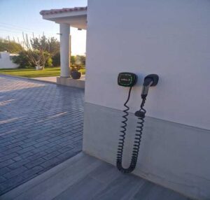 Cargador coche eléctrico